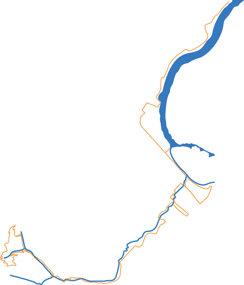 Cordilleras Creek Map