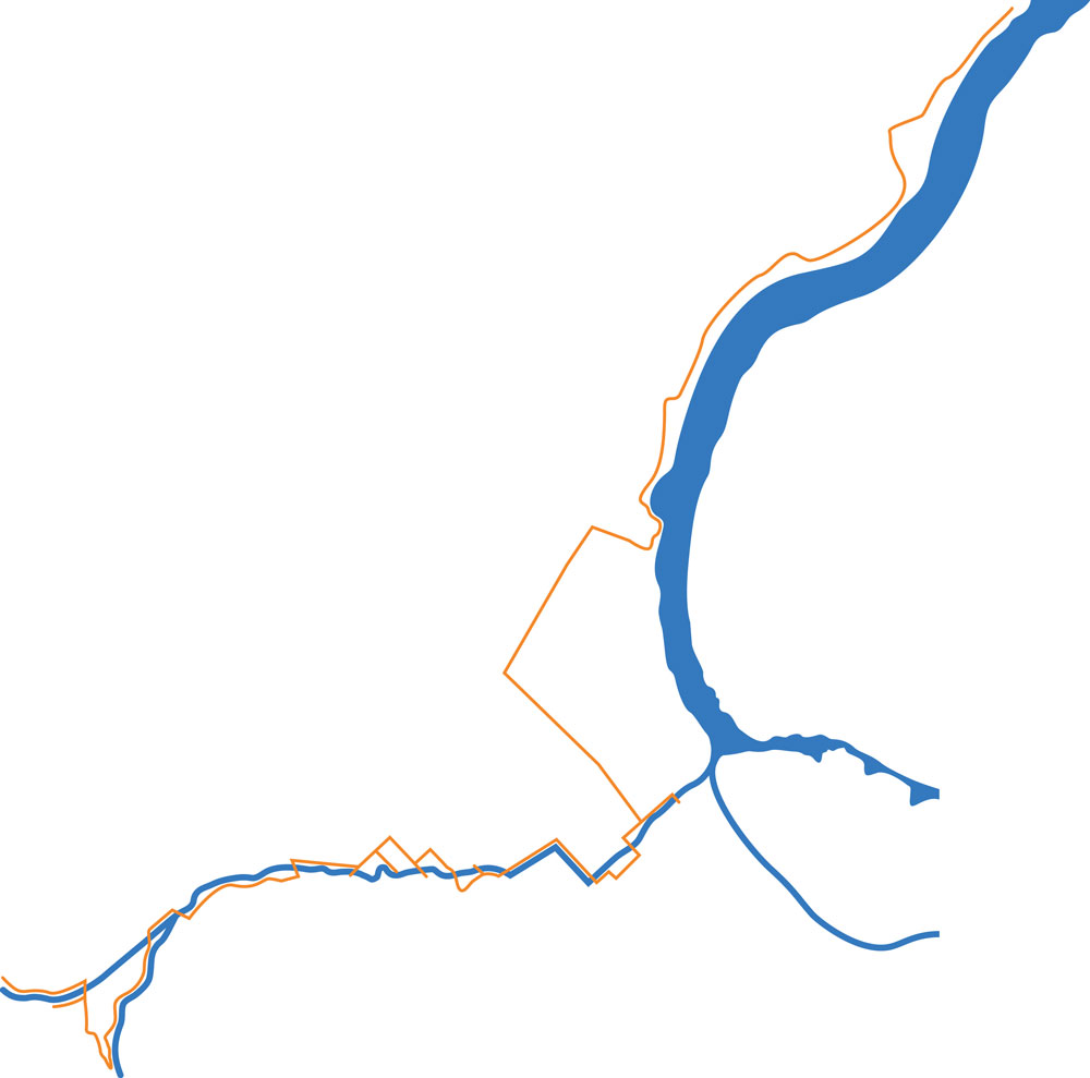 Pulgas Creek Map